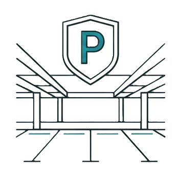 Ícone de estacionamento interior